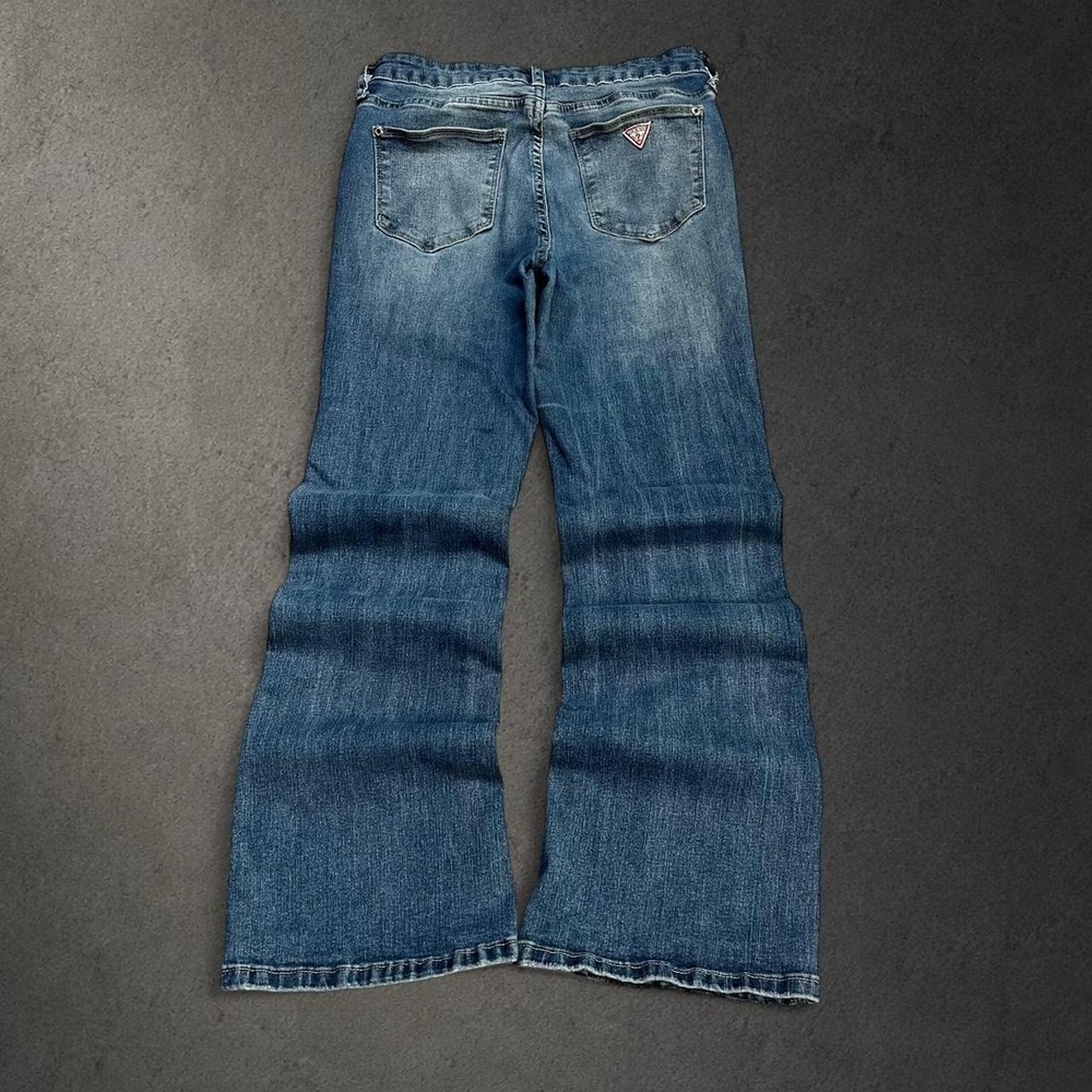 Y2K 2000s Guess Low Rise Bootcut Flare Western Streetwear Denim Jeans